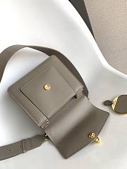 BVLGARI REVERSE FOREVER MAXI CHAIN GREY 25X17X8CM - 2