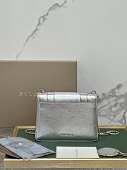 BVLGARI SERPENTI FOREVER TOP HANDEL SILVER 20X16X9CM - 4