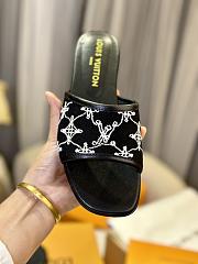 Louis Vuitton Neo Revival Flat Mule Black 1ACSEQ - 3