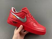 Nike Air Force 1 Low Off-White Red AO4297-600 - 3