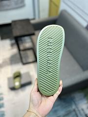 Balenciaga Pool Slide Sandal In Olive - 2