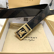 Burberry Knight Belt Black Gold - 2
