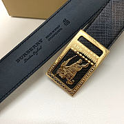 Burberry Knight Belt Black Gold - 3