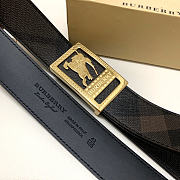 Burberry Knight Belt Black Gold - 4