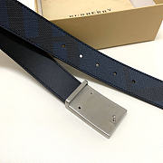 Burberry Knight Belt Black Silver - 5
