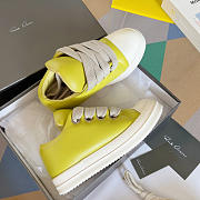 Rick Owens Jumbo Lace Padded Low Avocado - 4