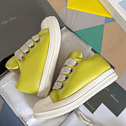 Rick Owens Jumbo Lace Padded Low Avocado - 3
