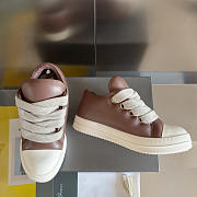 Rick Owens Jumbo Lace Padded Low Brown Milk - 5