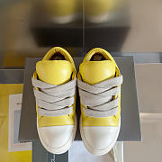 Rick Owens Jumbo Lace Padded Low Yellow Milk - 2