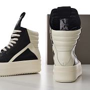 Rick Owens Mega Bumper Geobasket Black Milk RR02C7868-911 - 5