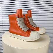 Rick Owens Porterville Jumbolaced High Orange - 2