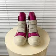 Rick Owens Porterville Jumbolaced High Pink - 3