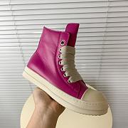 Rick Owens Porterville Jumbolaced High Pink - 5