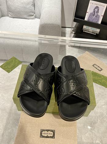 Gucci Men's Slide Sandal Black