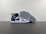 Air Jordan 1 Mid Wolf Grey Midnight Navy DQ8426-104 - 3