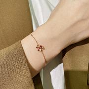 Van Cleef Frivole Bracelet Mini Model Rose Gold Pink - 4