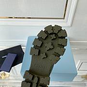 Prada Monolith leather and Re-Nylon boots with Pouch Army - 3