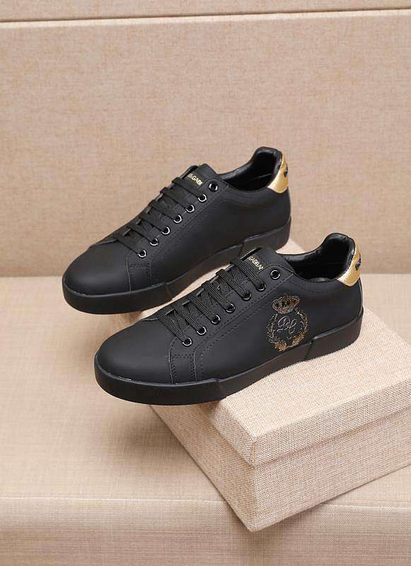 Dolce & Gabbana Portofino Sneakers All Black - 1