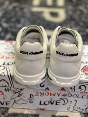 Dolce & Gabbana Calfskin Nappa Portofino Sneakers White - 6
