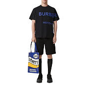 Burberry Horseferry-print Oversized T-shirt Black - 4