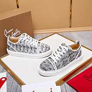 Christian Louboutin Sneaker White Grey 035#326 - 5