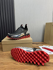 Christian Louboutin Sneaker Sharkyloub SP Spikes Black 004#326 - 4