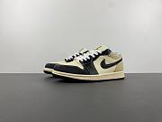 Air Jordan 1 Low SE Coconut Milk Black Muslin HQ3437-101 - 5
