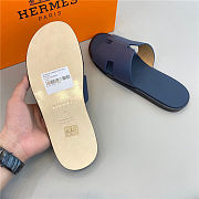 Hermes Izmir Sandal Black Navy - 3