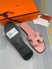 Hermes Oran Sandal Pink Leather - 3