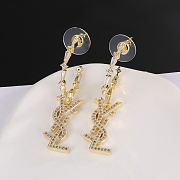 YSL Earrings Gold 058#307 - 4