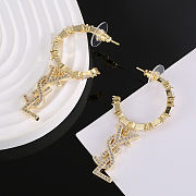 YSL Earrings Gold 058#307 - 3