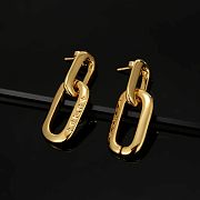 Louis Vuitton Earrings Gold 050#307 - 3