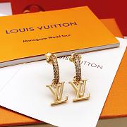 Louis Vuitton Earrings Gold 006#307 - 3