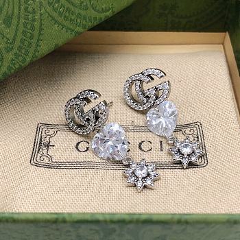 Gucci Earrings Silver 033#307