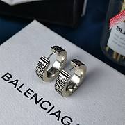 Balenciaga Earrings Silver 011#307 - 1