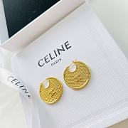 Celine Earrings Gold 084#307 - 3