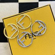 Fendi Earrings Silver 024#307 - 3