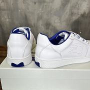 Burberry Leather Stock Sneakers White - 4