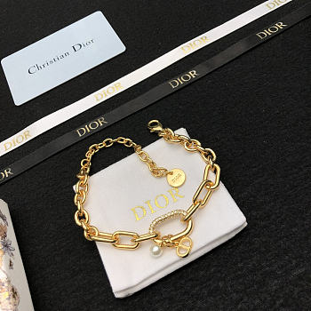 Dior Bracelet Gold 008#307