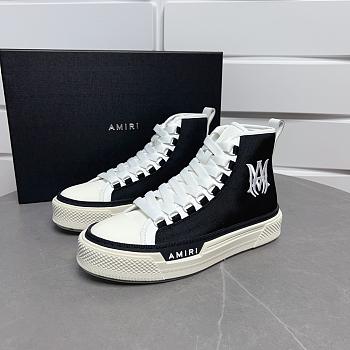 Amiri Sneaker High Ma Court Hi Black White