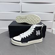 Amiri Sneaker High Ma Court Hi Black White - 3