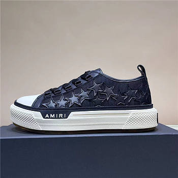 Amiri Sneaker Stars Court Low Black