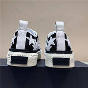 Amiri Sneaker Stars Court Low Black White - 3
