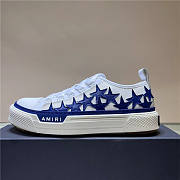 Amiri Sneaker Stars Court Low Blue - 4