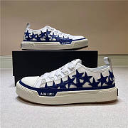 Amiri Sneaker Stars Court Low Blue - 2