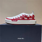 Amiri Sneaker Stars Court Low Red - 1