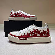 Amiri Sneaker Stars Court Low Red - 3