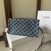 Celine Bags 56123173 Denim size 25.5x18.5x12cm - 4
