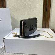 Celine Bags 60123173 Black size 19.5×4.5×12.5cm - 6