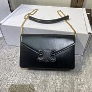Celine Bags 60123173 Black size 19.5×4.5×12.5cm - 2